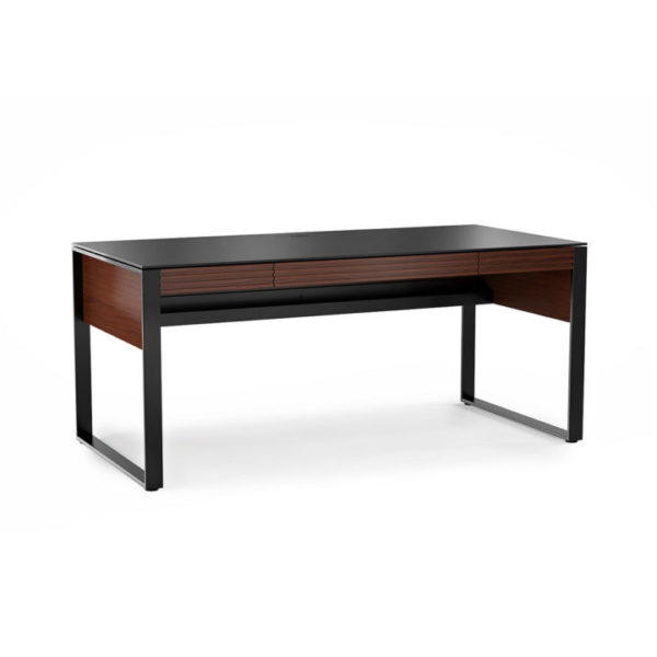 corridor office 6521 BDI contemporary office desk chocolate walnut 1